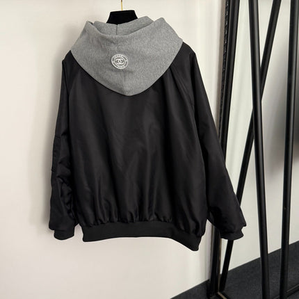 CHANEL 25S HOODED ZIP JACKET 381