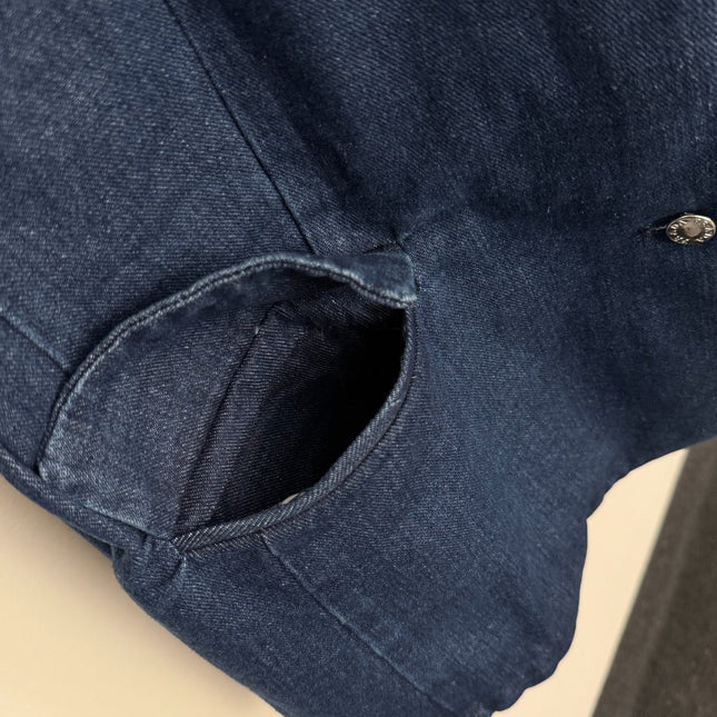 PRADA 25S LONG‑SLEEVE DENIM JACKET 234