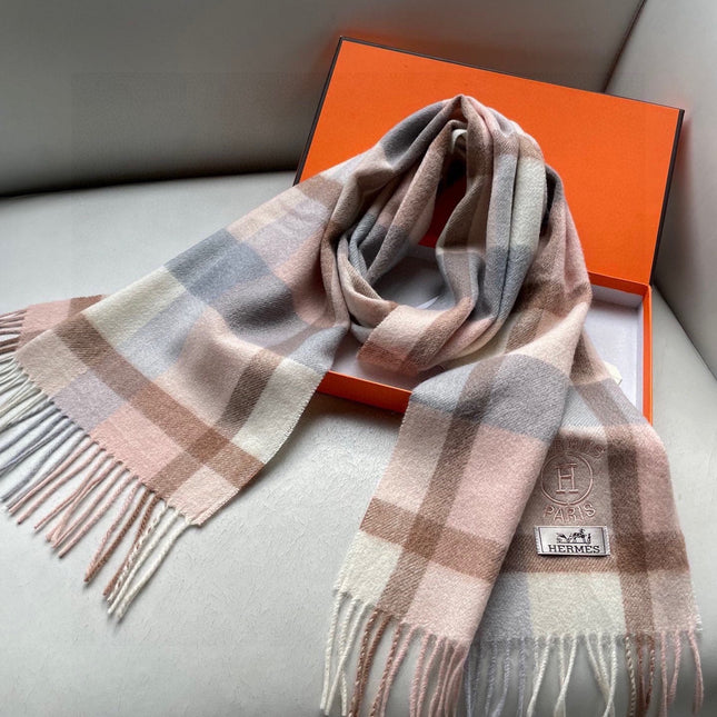 SCARF 180 CM IN LIGHT PINK CARO CASHMERE