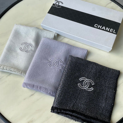 SCARF 210 CM IN IVORY WHITE CASHMERE  402210