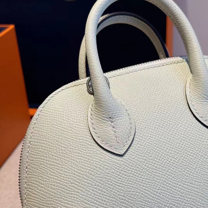 MINI BODIE ON WHEELS 20 IN WHITE EPSOM LEATHER