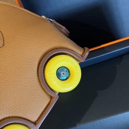 MINI BODIE ON WHEELS 20 IN BRONZE BROWN EPSOM LEATHER