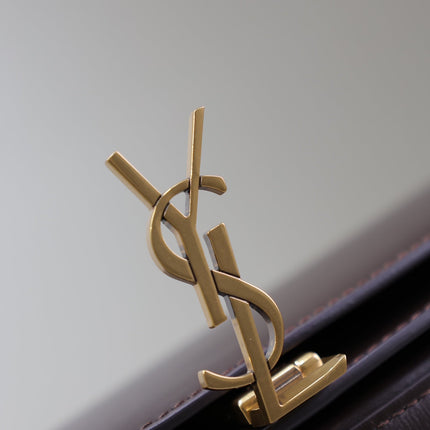 VOLTAIRE 24 IN BRUNETTE BROWN CALFSKIN