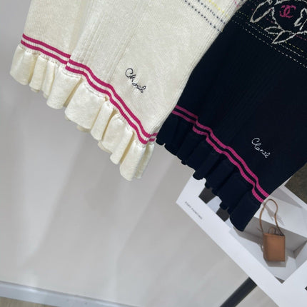 CHANEL SLEEVELESS KNIT TOP 273202