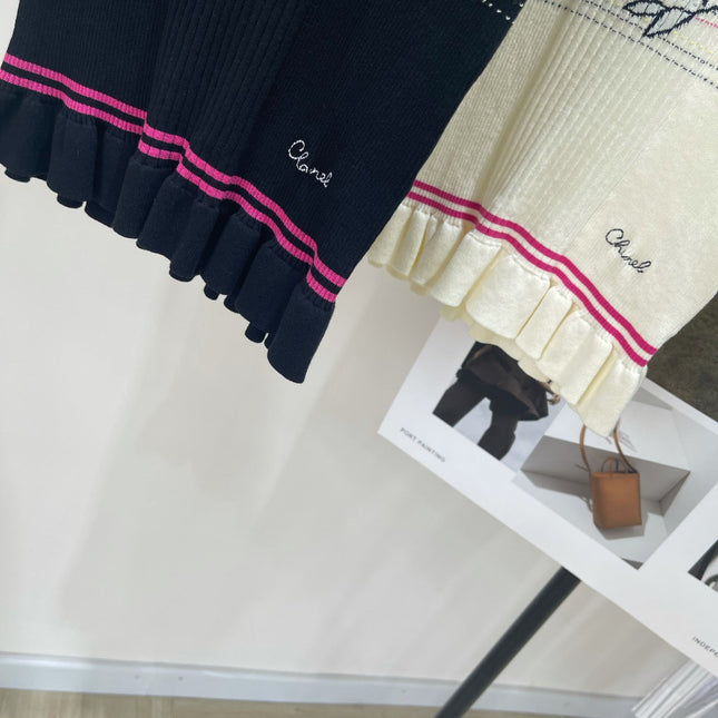 CHANEL SLEEVELESS KNIT TOP 273202