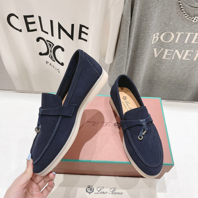 LP SUMMER CHARMS WALK LOAFERS DENIM SUEDE
