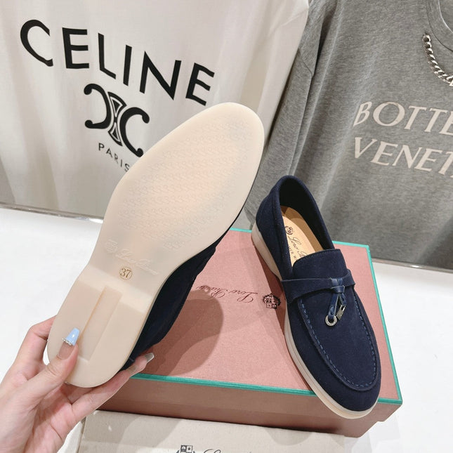 LP SUMMER CHARMS WALK LOAFERS DENIM SUEDE