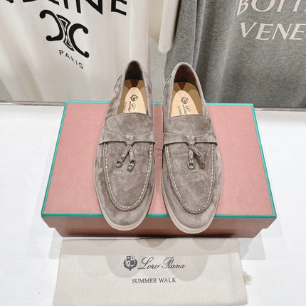 LP SUMMER CHARMS WALK LOAFERS GRAY SUEDE