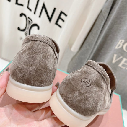 LP SUMMER CHARMS WALK LOAFERS GRAY SUEDE