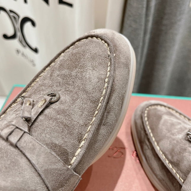 LP SUMMER CHARMS WALK LOAFERS GRAY SUEDE