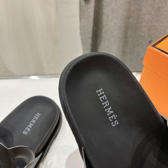 EXTRA SANDAL BLACK CALFSKIN