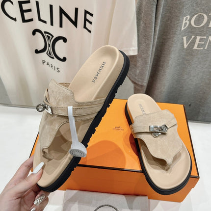 EMPIRE SANDAL PASTEL PINK SUEDE