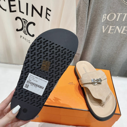 EMPIRE SANDAL PASTEL PINK SUEDE