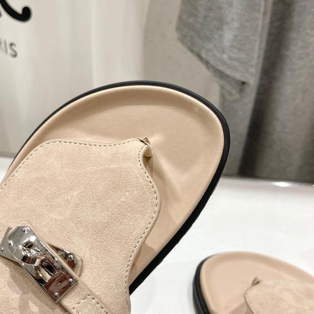 EMPIRE SANDAL PASTEL PINK SUEDE