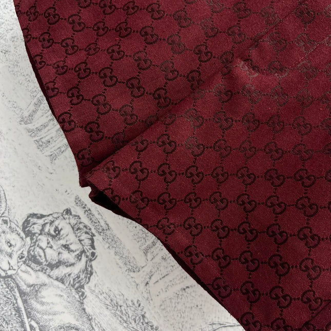 Gucci High Waist Short Red Jacquard Fabric