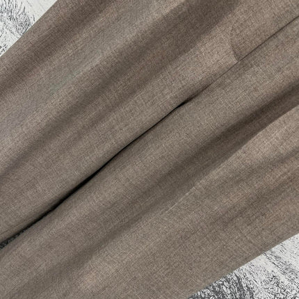 Loewe 25 Logo Ribbon Pants Ligth Brown Polyester Fiber