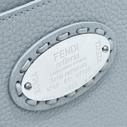 PEEKABOO ISEEU 33 IN BABY BLUE GRAINED CALFSKIN SILVER HARDWARE