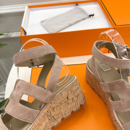 Havane 30 Sandal Light Brown Suede