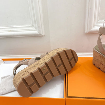 Havane 30 Sandal Light Brown Suede