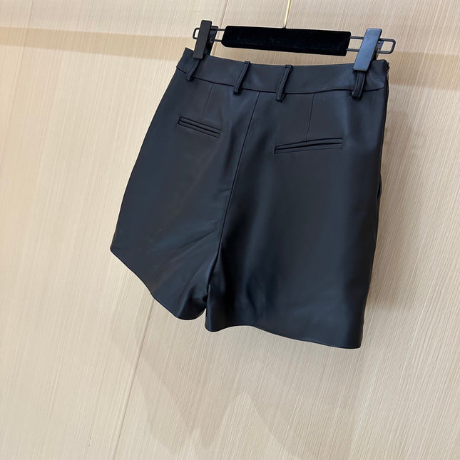 GUCCI LEATHER SHORTS 276980