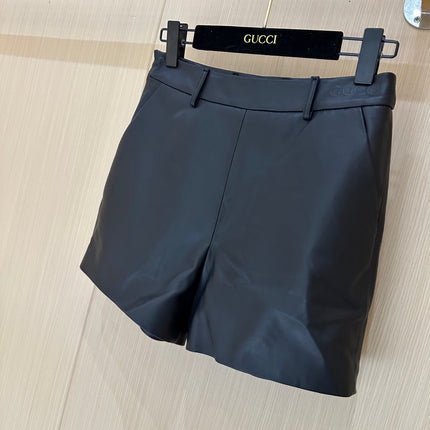 GUCCI LEATHER SHORTS 276980