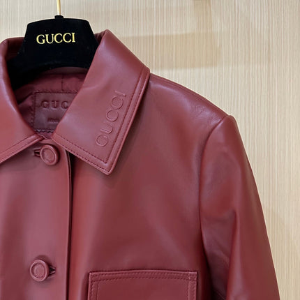 GUCCI LEATHER JACKET 276984