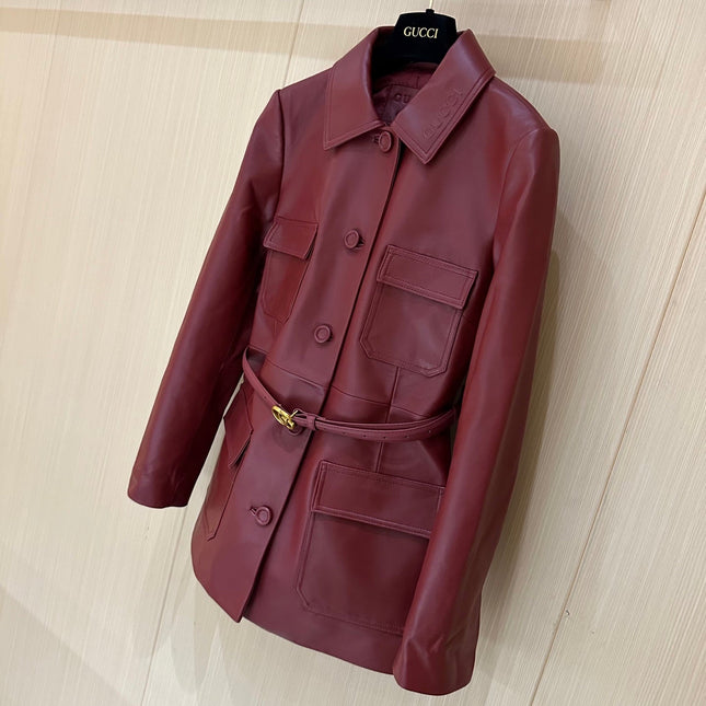 GUCCI LEATHER JACKET 276984