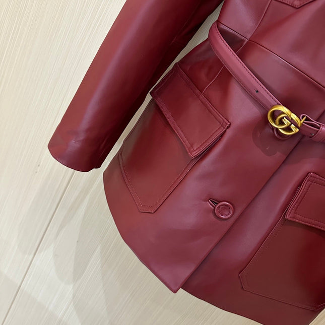 GUCCI LEATHER JACKET 276984