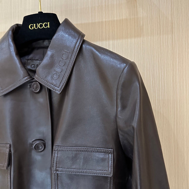 GUCCI LEATHER JACKET 276991