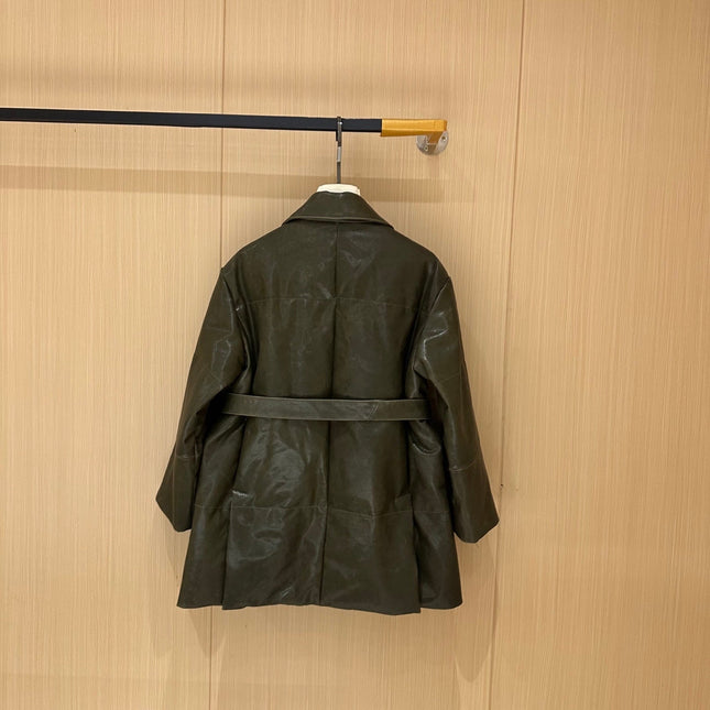 MAX MARA 25S LEATHER JACKET 046