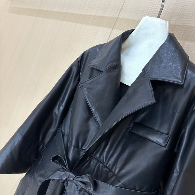 MAX MARA 25S LEATHER JACKET 047
