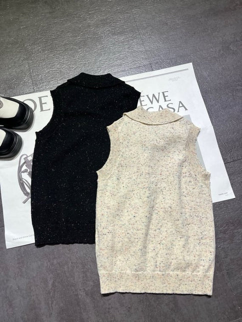 CHANEL 25S SLEEVELESS KNIT VEST 373