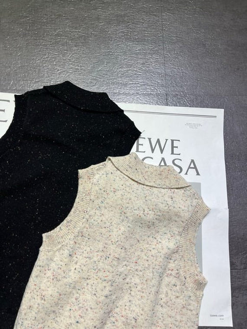 CHANEL 25S SLEEVELESS KNIT VEST 372