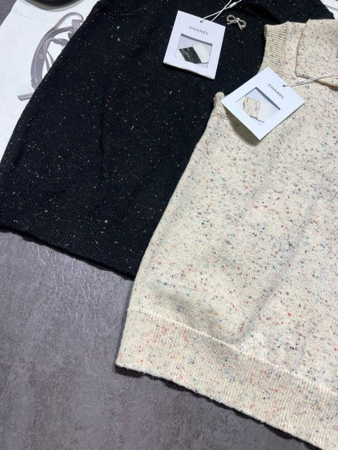 CHANEL 25S SLEEVELESS KNIT VEST 372