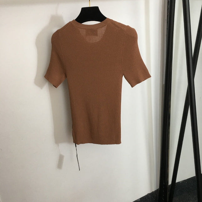 PRADA 25S FITTED KNIT TOP 286