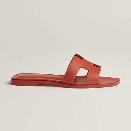 0RAN SANDAL ROUGE DE TURIN