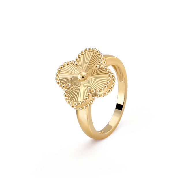CLOVER GOLD RING