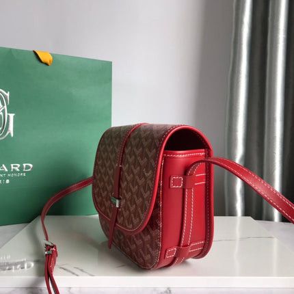 BELVEDERE PM BAG 21CM RED CANVAS