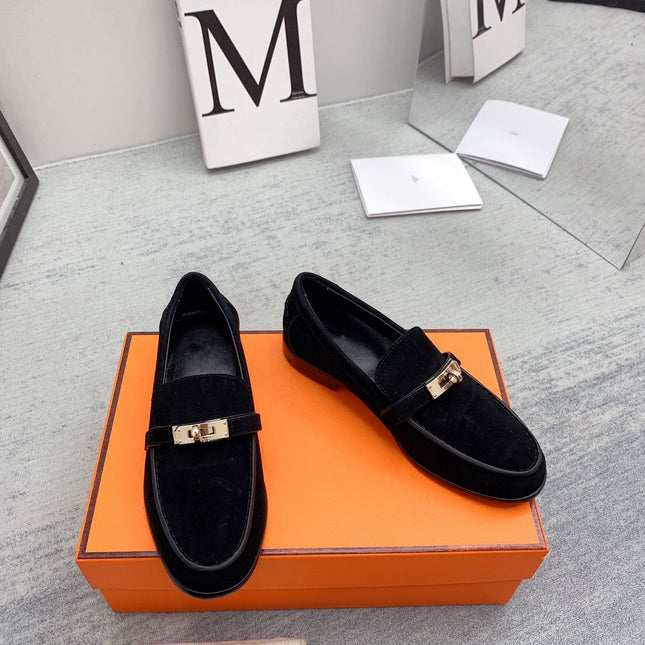 Destin Loafer Suede Black