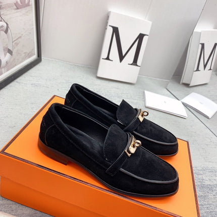 Destin Loafer Suede Black