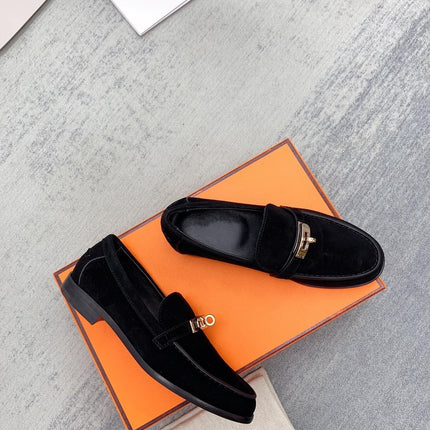 Destin Loafer Suede Black