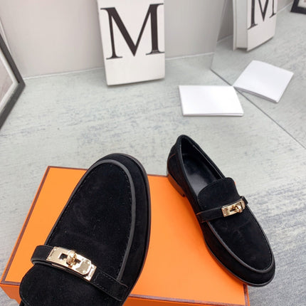 Destin Loafer Suede Black