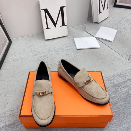 Destin Loafer Suede Beige