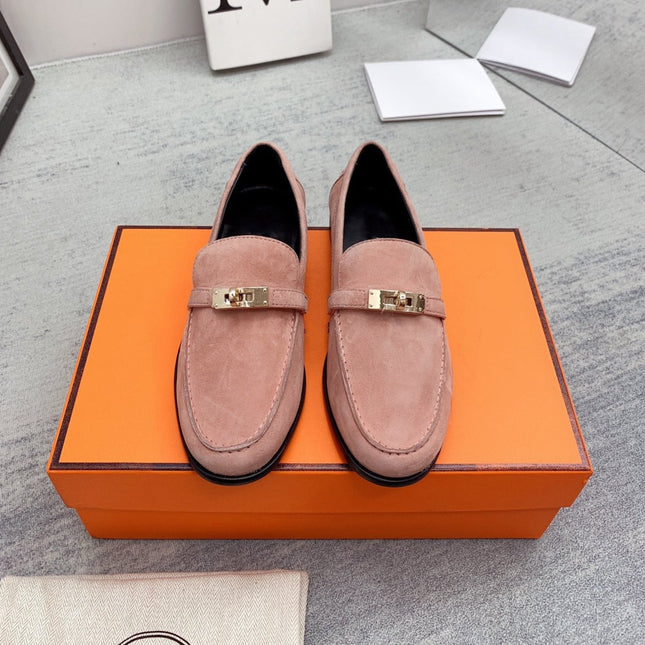 Destin Loafer Suede Light Pink