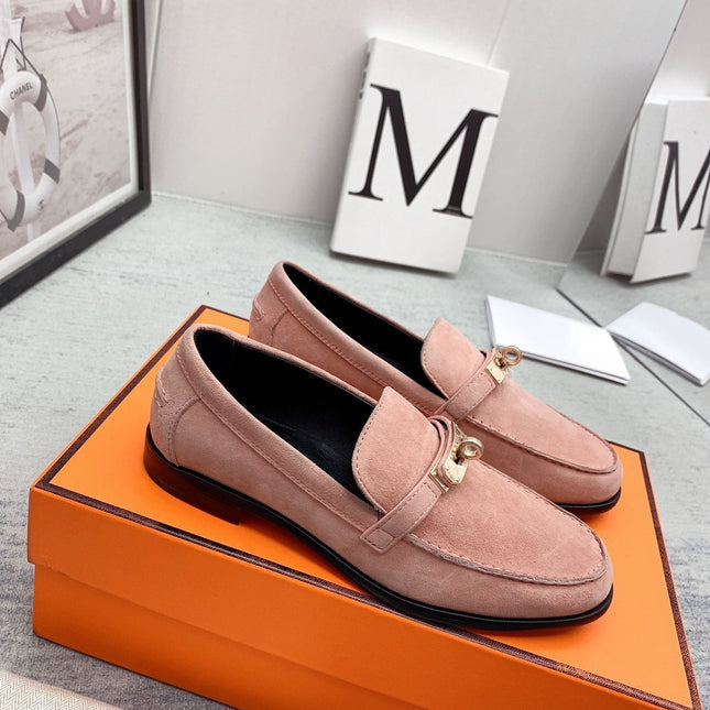 Destin Loafer Suede Light Pink