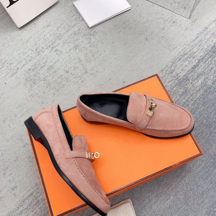 Destin Loafer Suede Light Pink