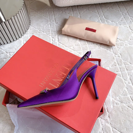 Vlogo Slingback Pump 90MM Purple