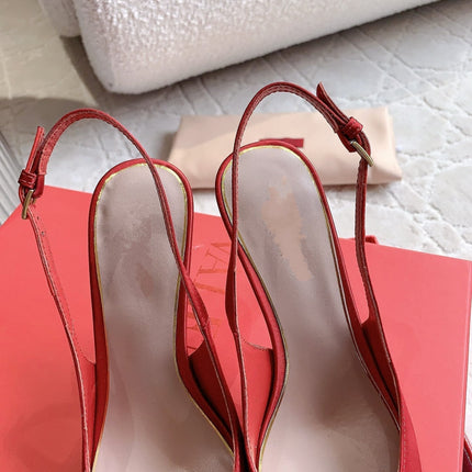 Vlogo Slingback Pump 90MM Red