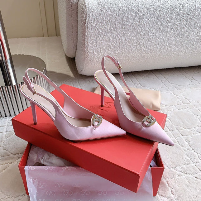 Vlogo Slingback Pump 90MM Pink