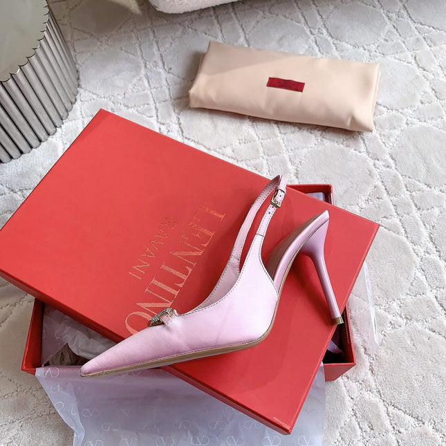 Vlogo Slingback Pump 90MM Pink